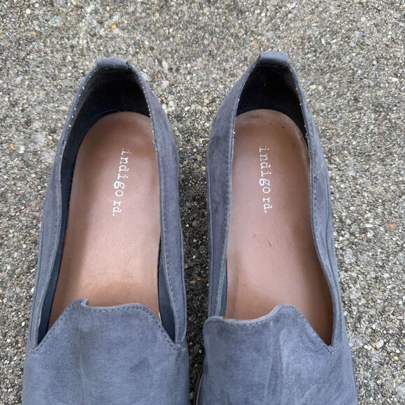Indigo Road Hestley Loafer Womens Size 10 M Gray Slip On Closed Toe Casual Shoes - Picture 3 of 9